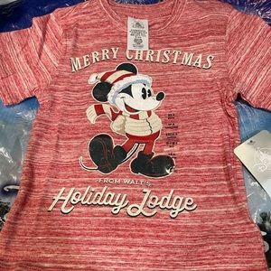 Disney Mickey Mouse Holiday Boy’s Shirt, XS